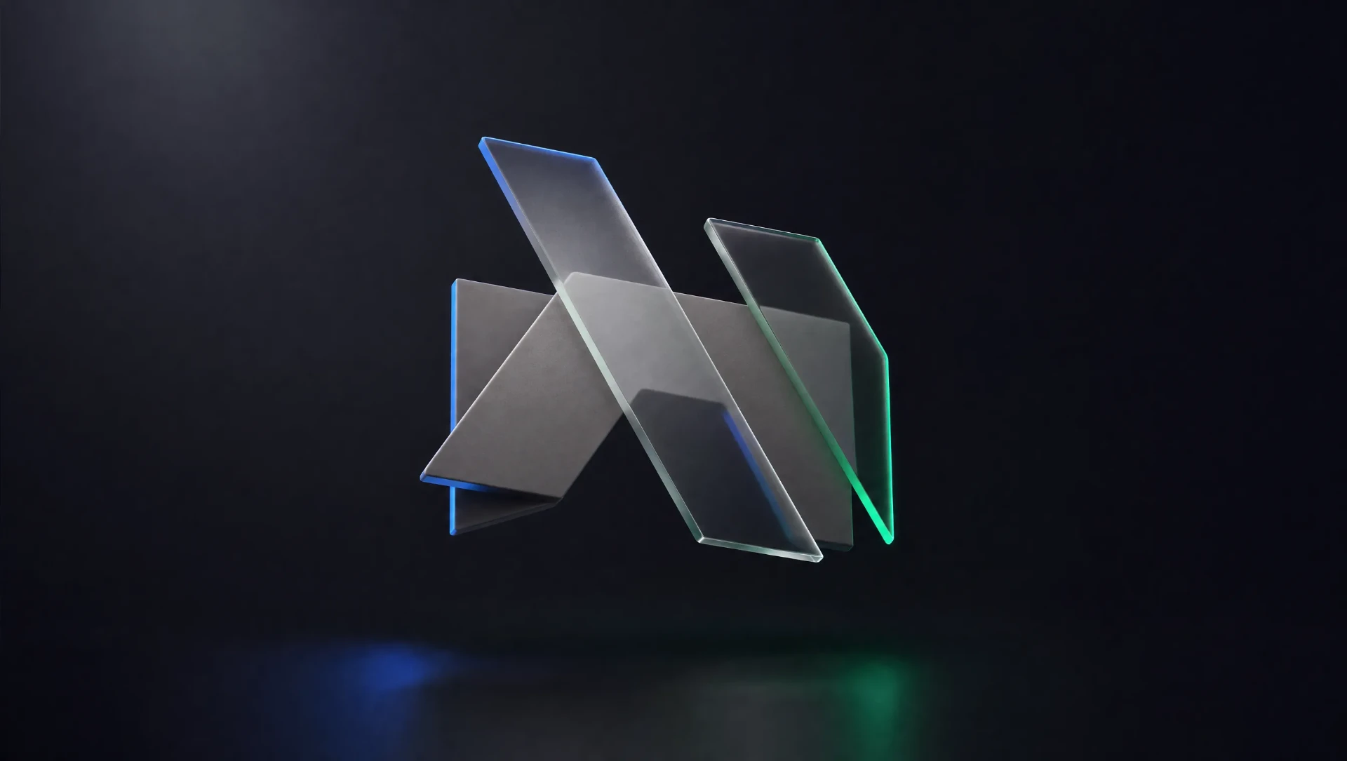 Branding and identity geometric mark illustration